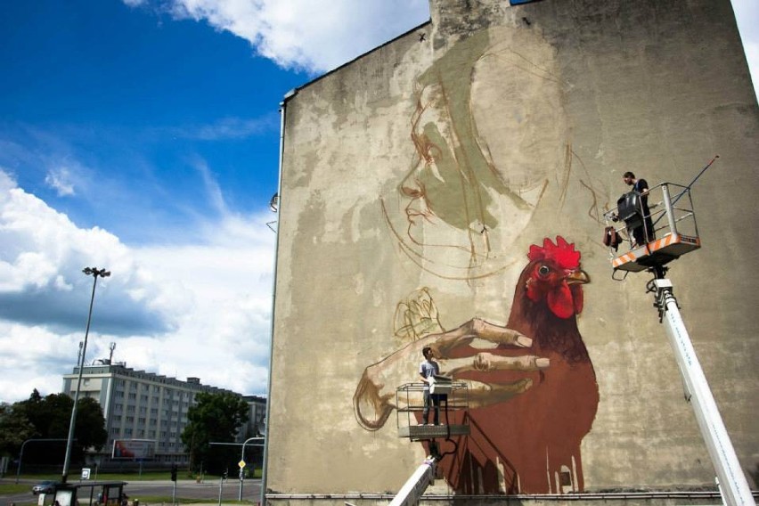 W Łodzi powstaje kolejny mural