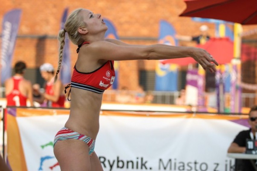 Turniej Plaża Open 2014 w Manufakturze.