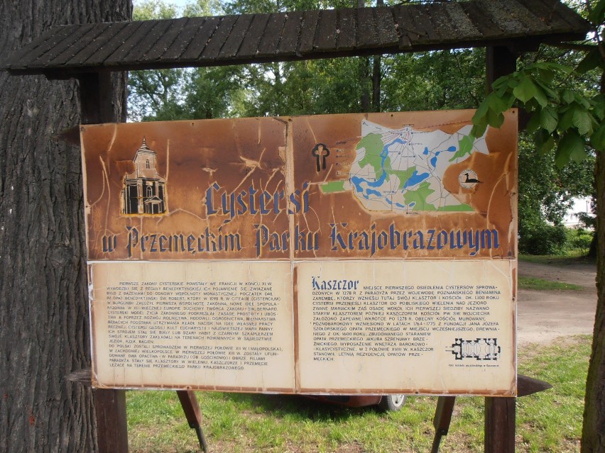 Ziemia Przemęcka - Kaszczor - pierwotna siedziba zakonu Cystersów