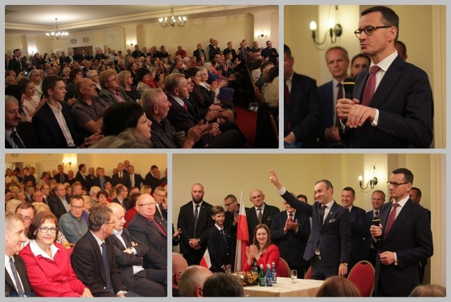 Premier Mateusz Morawiecki w czwartek był w naszym regionie. Odwiedził Siarzewo, miejsce przyszłej zapory na Wiśle oraz Włocławek. 

W hotelu Aleksander spotkał się z mieszkańcami miasta. Mówił m.in. o stanie Włocławka, gospodarce miasta oraz o konieczności nowego gospodarza. - Żeby gospodarka Włocławka tak rozwijała się jak włocławska koszykówka - mówi Mateusz Morawiecki. Wiele ciepłych słów padło o Jarosławie Chmielewskim, kandydacie na prezydenta miasta. Wielu mieszkańców z uwagi na wielkość sali, niestety, nie dostało się na spotkanie. 


Włocławek. Wizyta premiera Mateusza Morawieckiego 

