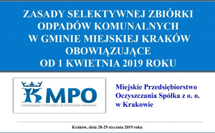 Kraków. Nowy system segregacji śmieci z problemami