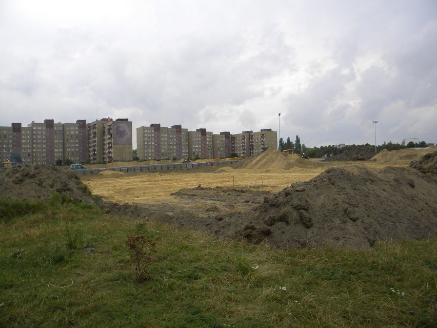 Sosnowiec: Budowa parkingu przy ul. 11 Listopada, przy Placu Papieskim w Zagórzu trwa [ZDJĘCIA]