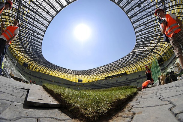 PGE Arena jest już na wykończeniu