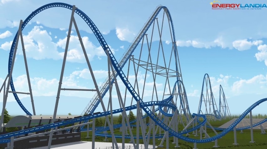 W Parku Rozrywki Energylandia w Zatorze powstaje Hyperion, największy mega coaster w Europie
