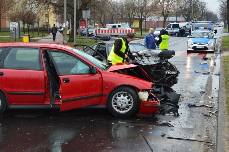 17 kwietnia - wypadek na ul. Bielskiej w Płocku