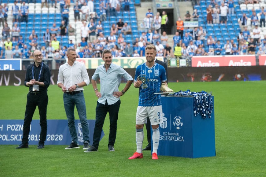 Efektowna wygrana 4:0 zapewniła Lechowi wicemistrzostwo...