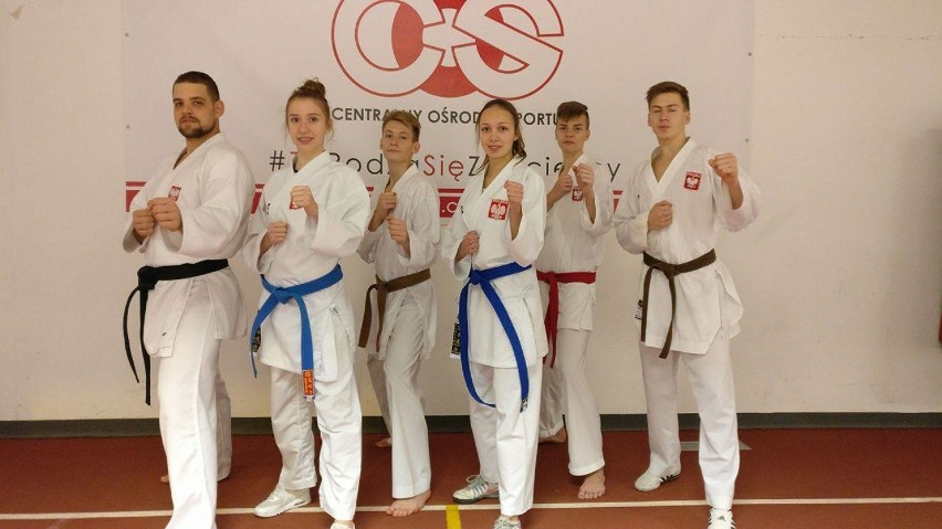 Karatecy z Pleszewa na zgrupowaniu kadry Polski w Spale