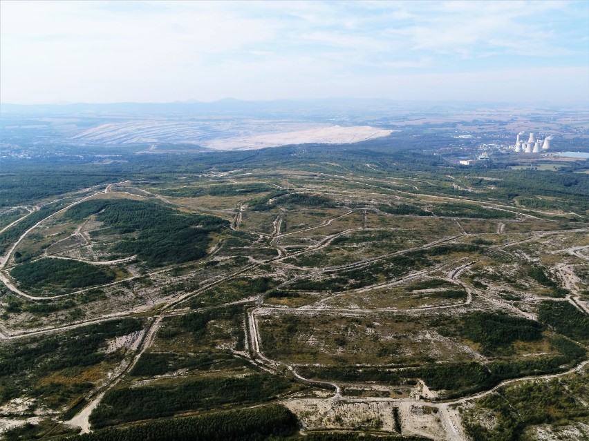 Polska z Góry: Łużyce Górne uchwycone z perspektywy drona