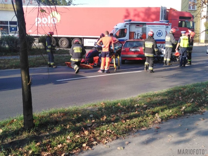 Wypadek w Brzegu.