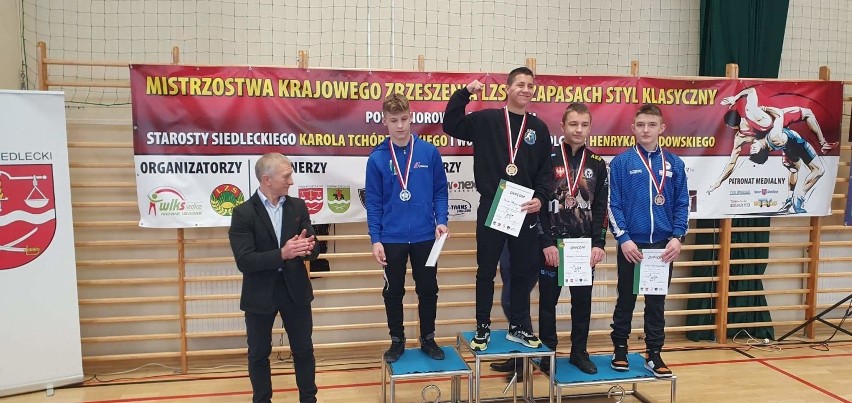 Sukcesy zapaśników z ZKS Radomsko na Mistrzostwach Krajowego Zrzeszenia LZS w Siedlcach