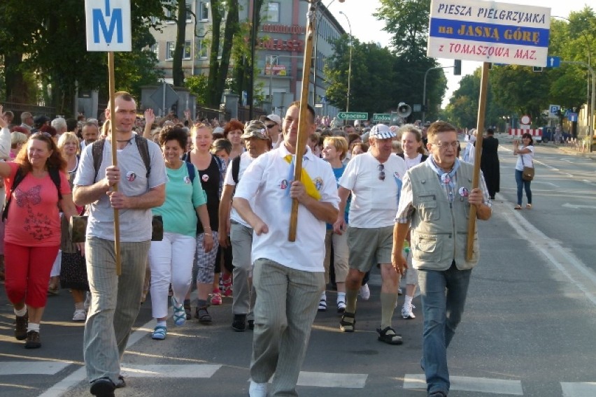 198. Tomaszowska Piesza Pielgrzymka już w drodze