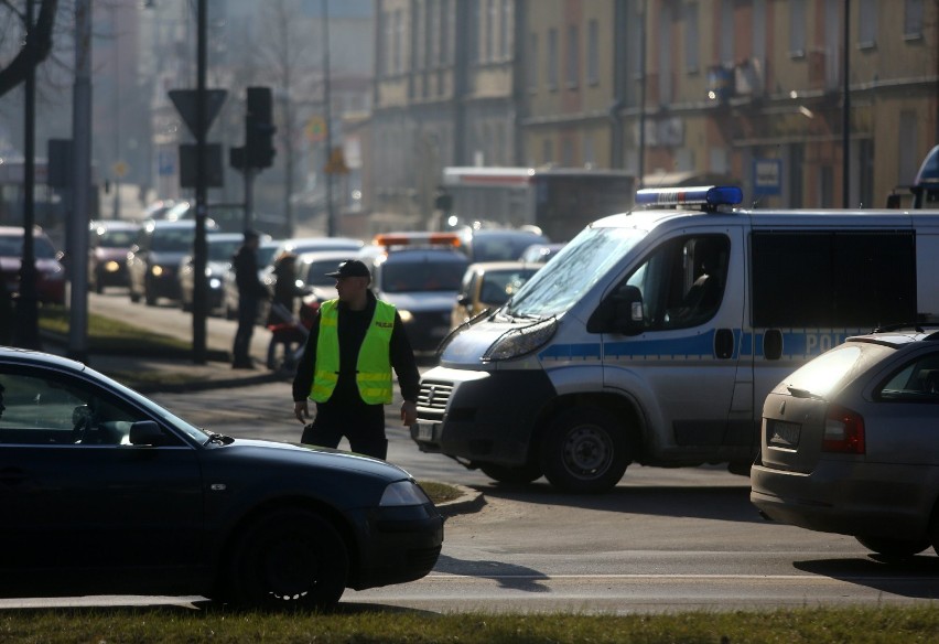 Protest rolników w Piotrkowie