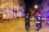 Chuligani zaatakowali strażaków na Abramowskiego w Łodzi [ZDJĘCIA]