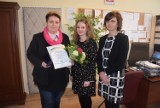 Katarzyna Marciniak-Helińska otrzymała od nas dyplom za udział w plebiscycie "Nauczyciel na Medal" 