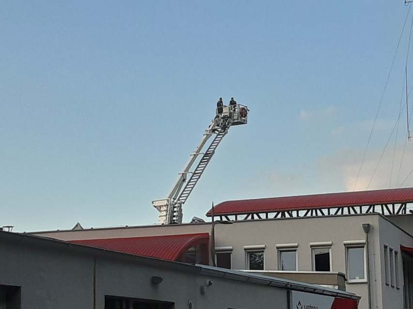 Strażacy z Goleniowa wniebowzięci. Testy 40 metrów nad ziemią