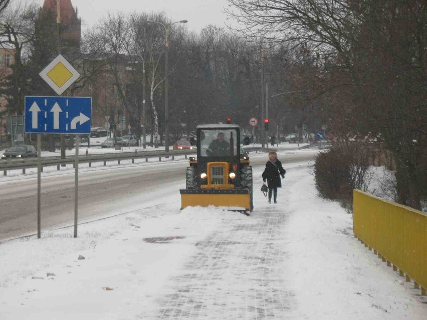 Zima w Malborku jest pod kontrolą