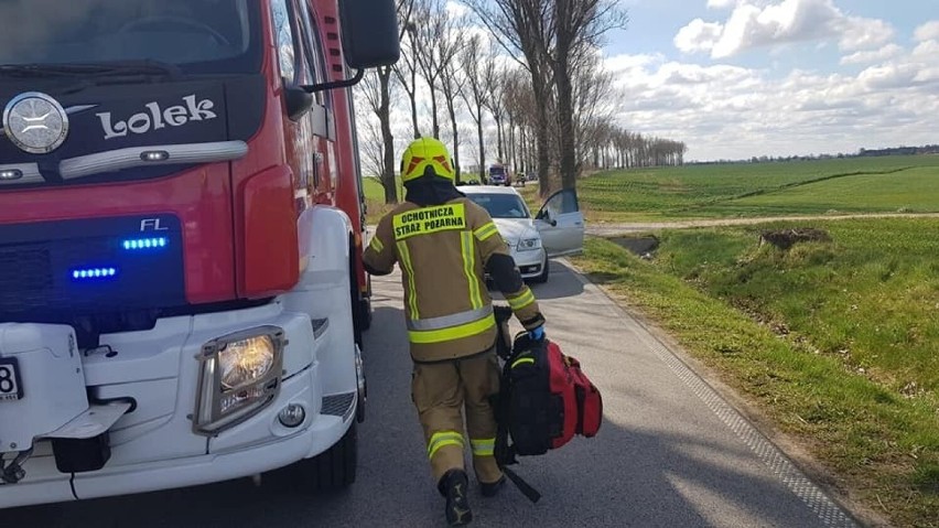 Dwa samochody zderzyły się w miejscowości Siemoń. Do...