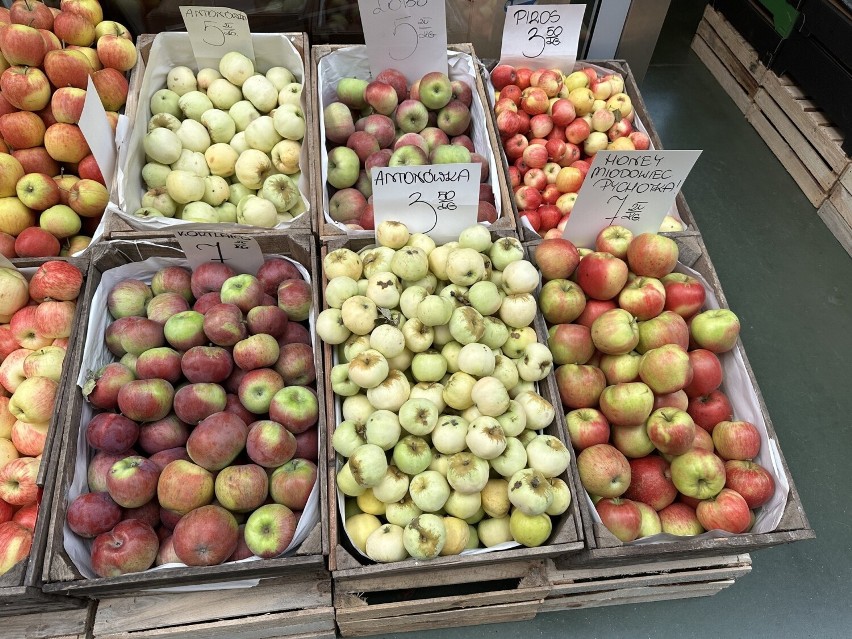 Ceny jabłek wahały się od 3 do nawet 7 złotych za kilogram.