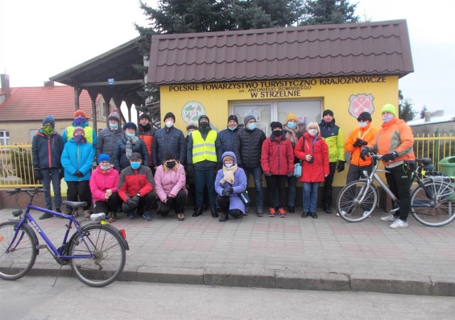 W Strzelnie z okazji Dnia Kobiet odbył się turystyczny rajd pieszy i rowerowy. Imprezę zorganizował miejscowy Oddział PTTK