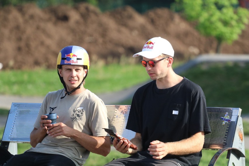 Red Bull Bike Part w Legnicy. Kręcą sceny do filmu na Skateparku, zobaczcie zdjęcia