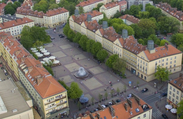 Plac Baczyńskiego w Tychach