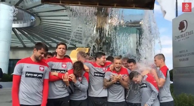 Ice Bucket Challenge reprezentacji Polski [wideo]