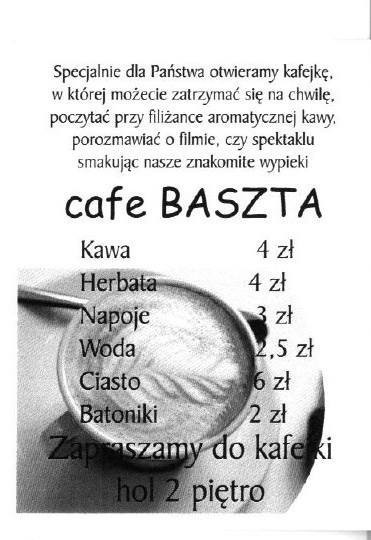 Nowa kawiarnia Baszta w Beceku - Bytom