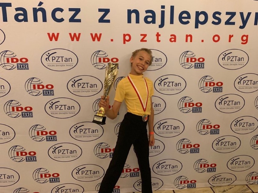 Natan Grzybowski z Rypina obronił tytuł mistrza Polski Jazz Dance. Zobacz zdjęcia