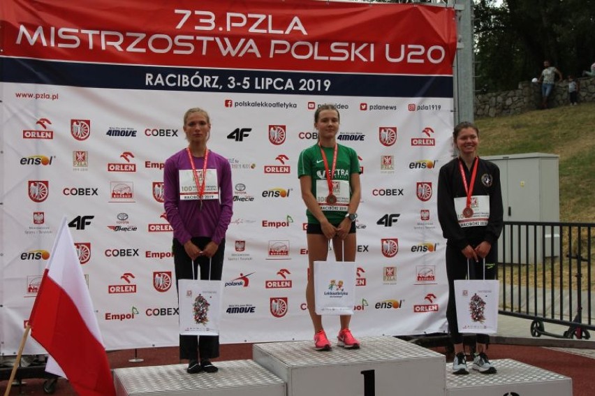Trzy medale lekkoatletów Vectry Włocławek w mistrzostwach Polski juniorów 2019. Klaudia Kazimierska i Julia Kowalska bezkonkurencyjne