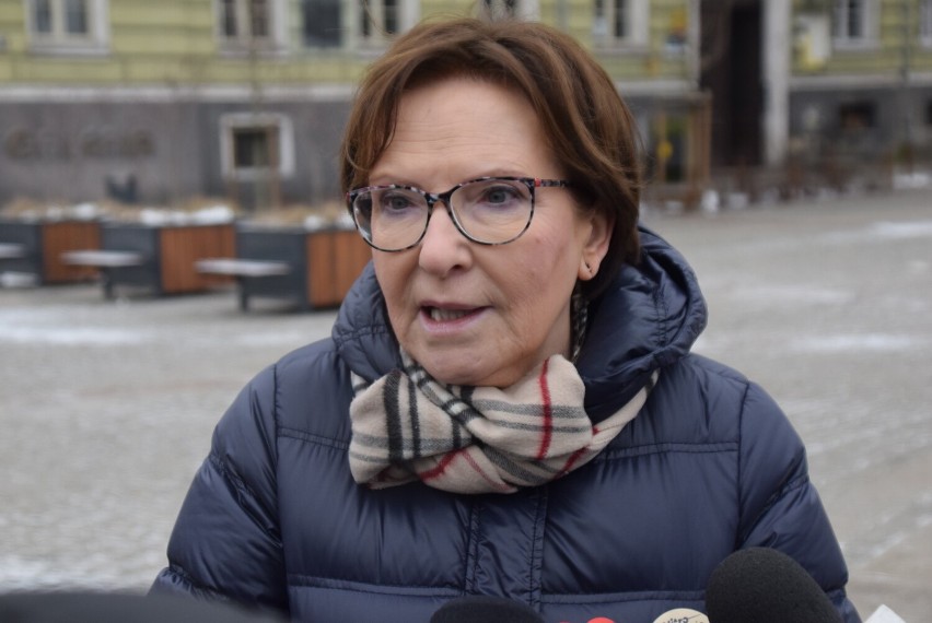 Ewa Kopacz w Gnieźnie. Była premier mówiła m.in. o in vitro