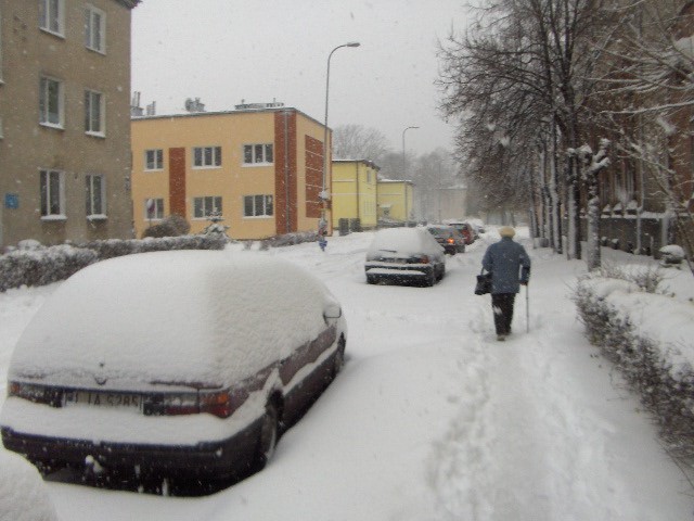 Zima w Kraśniku.