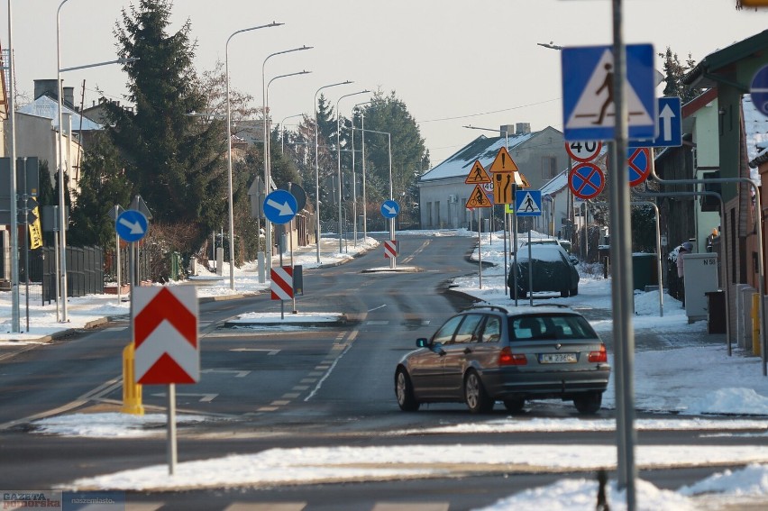 Tak wygląda wyremontowana ulica Lipnowska i skrzyżowanie ul....
