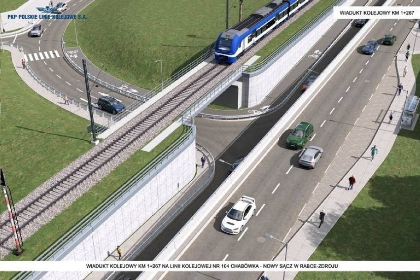 Modernizacja linii kolejowej Chabówka -Nowy Sącz ma potrwać...