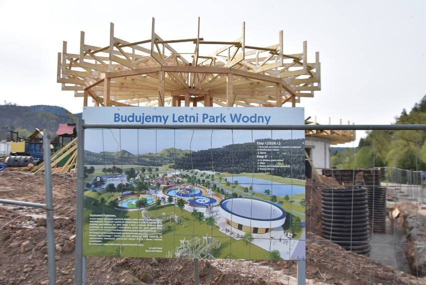 Trwa budowa Parku Wodnego w Jedlinie-Zdroju