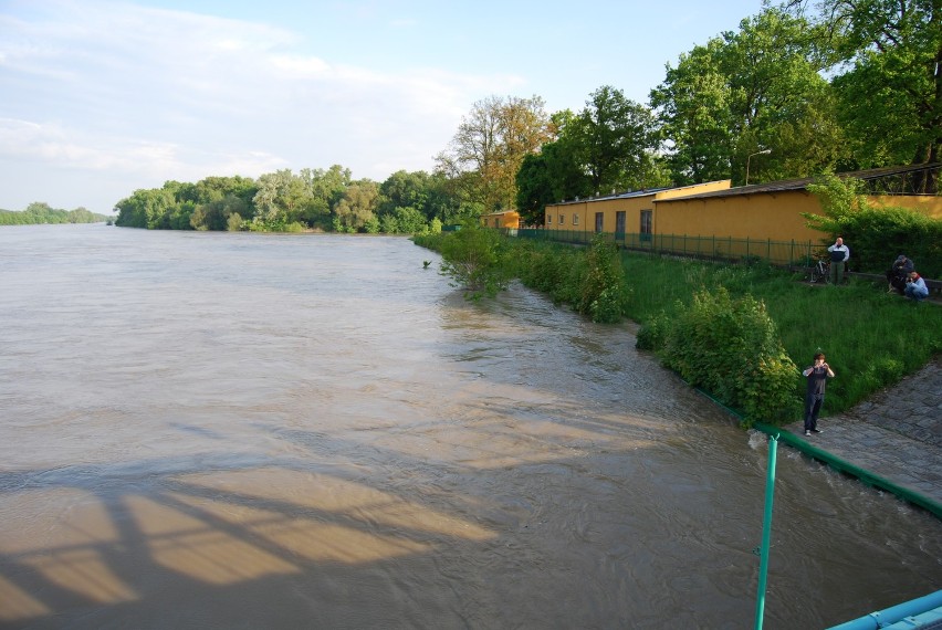 Okolice Jazu Bartoszowice - woda podnosi się