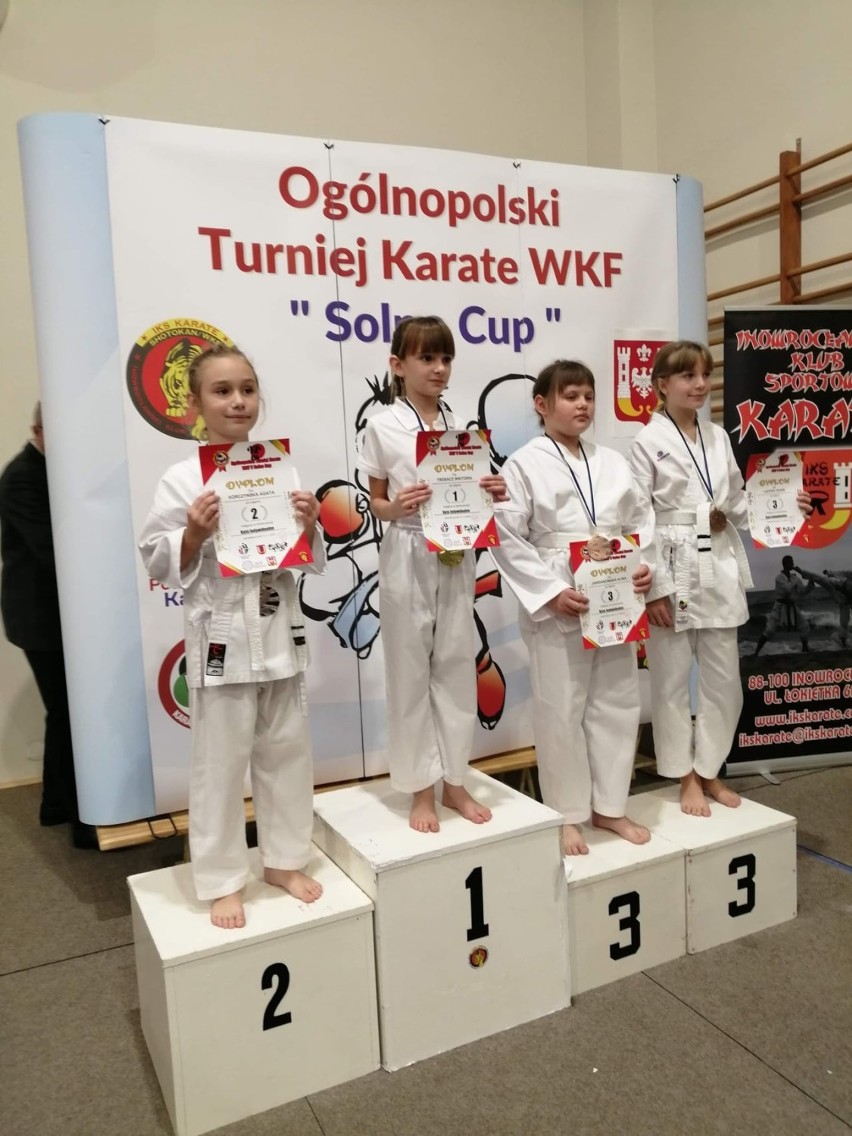 Oborniccy karatecy wrócili z Inowrocławia z medalami