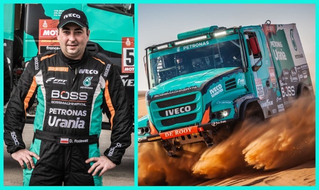 Darek Rodewald jest mechanikiem pokładowym w holenderskim Teamie de Rooy. Na 44 Rajdów Dakar wziął udział już w jedenastu startach!