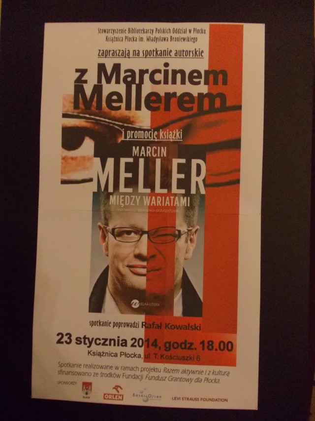 Marcin Meller promował w Płocku swoją nową książkę