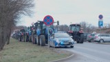 Protesty rolników na Dolnym Śląsku. Kilkaset traktorów i maszyn wyjechało na drogi
