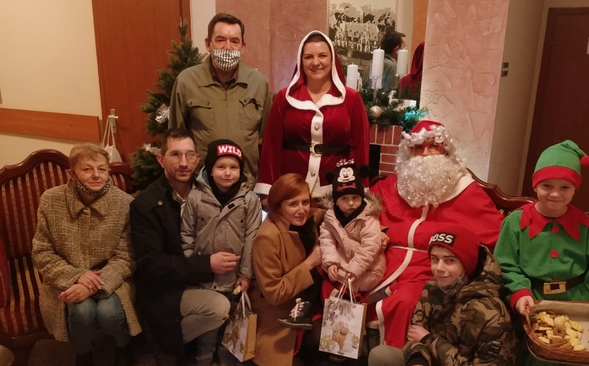 Kuślin. Gminny Ośrodek Kultury odwiedził święty Mikołaj 
