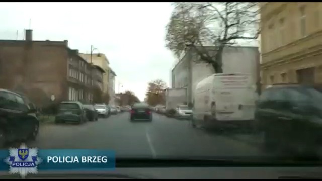 Kierowca uciekał ulicami Brzegu.