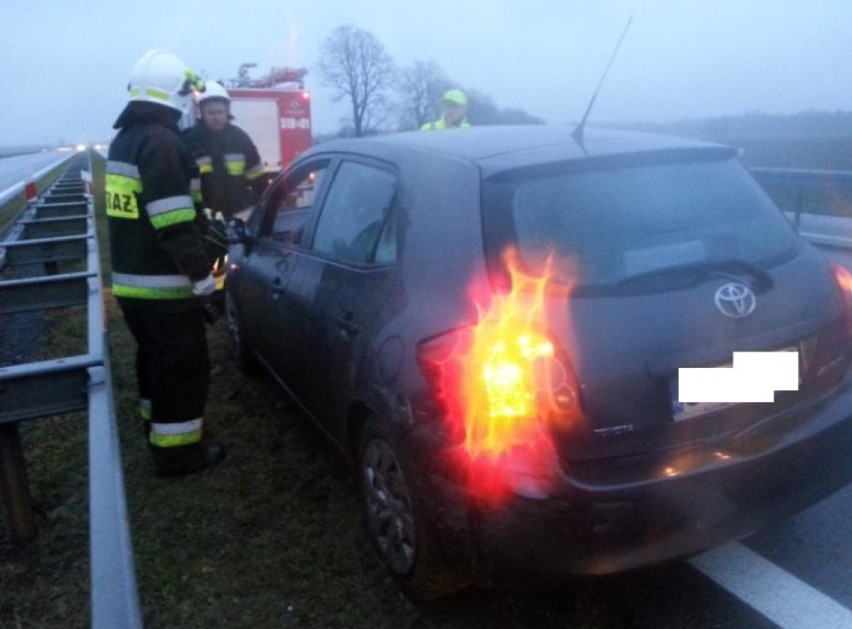 We wtorek przed godziną 8 rano na 131 kilometrze autostrady...