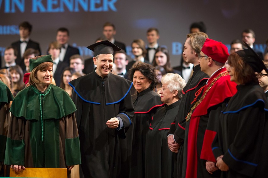 Kevin Kenner został doktorem honoris causa Akademii Muzycznej w Łodzi