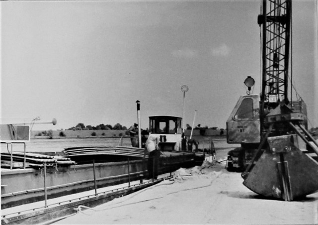 Tak prezentował się malborski port w 1966 r.
