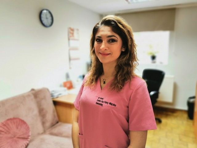 Dr n med. Samira Abu Faraj - Mączka została nowym ordynatorem dermatologii w 105. Kresowym Szpitalu Wojskowym w Żarach.