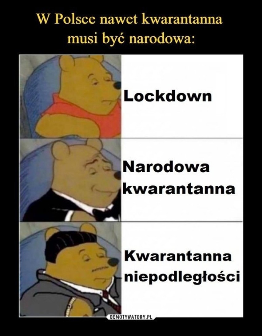 Kwarantanna narodowa - memy wyśmiewają zapowiadane...