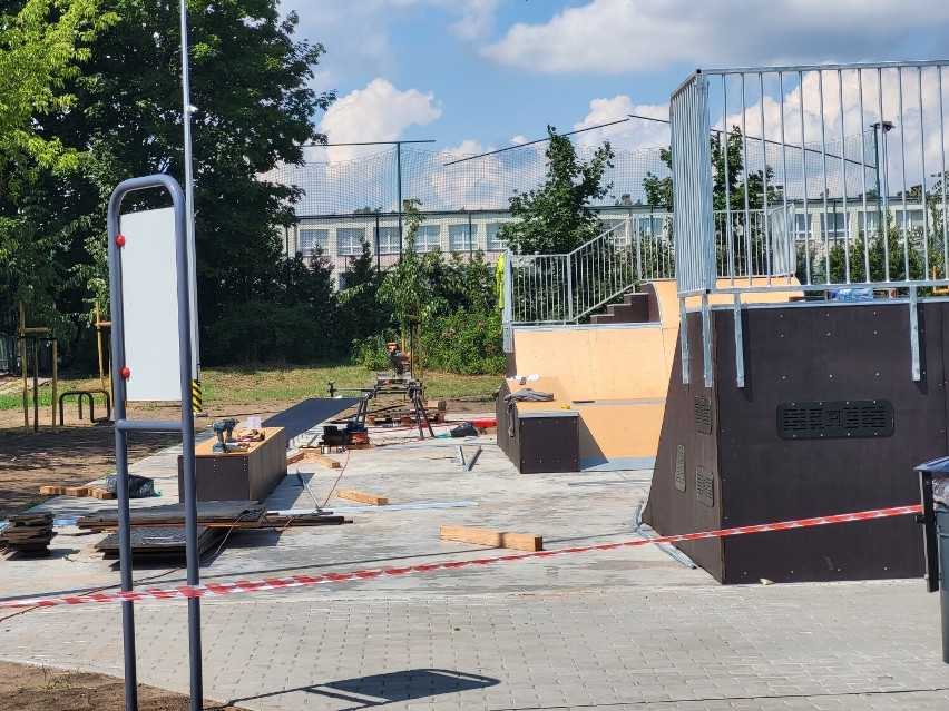 Skatepark w Wągrowcu. Kiedy będzie można korzystać z obiektu? 