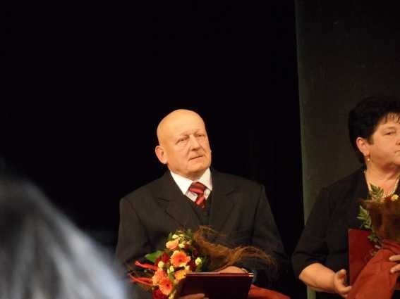 Florian Grzybek, laureat tegorocznej nagrody starosty bielskiego