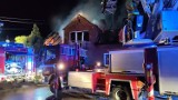 W nocny pod Kłobuckiem wybuchł pożar domu jednorodzinnego. Co dokładnie się stało?