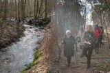 MODrzew zorganizował spacer w okolicy Młynu Tańskich. Akcja "Wspólny las" w Bydgoszczy [zdjęcia]